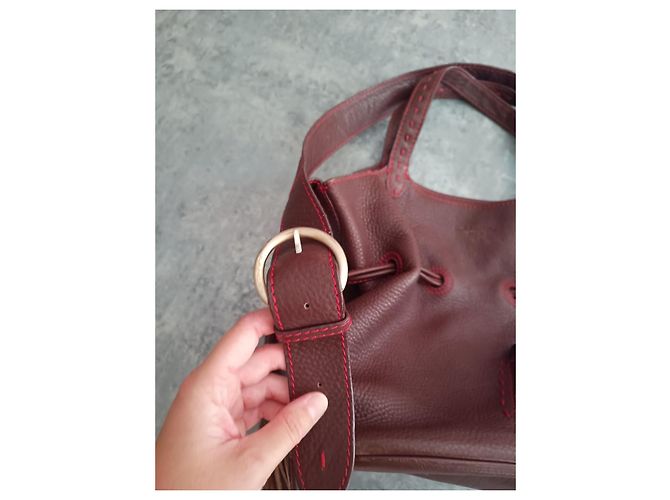Lancel Shopper aus braunem Leder - Ansicht 5