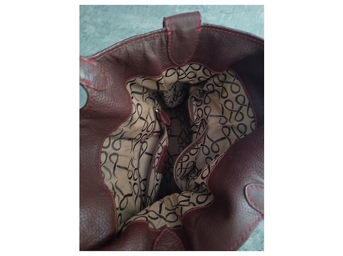 Lancel Shopper aus braunem Leder - Ansicht 6