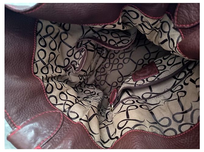 Lancel Shopper aus braunem Leder - Ansicht 7