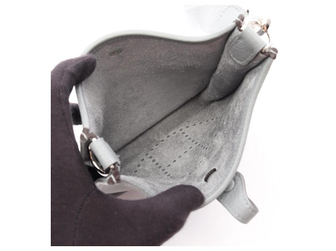 Hermès Borsa a tracolla Hermes Evelyne Amazon TPM Marrone - vista 3