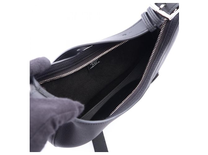 Hermès Hermes Petit Arson Schultertasche Schwarz - Ansicht 3
