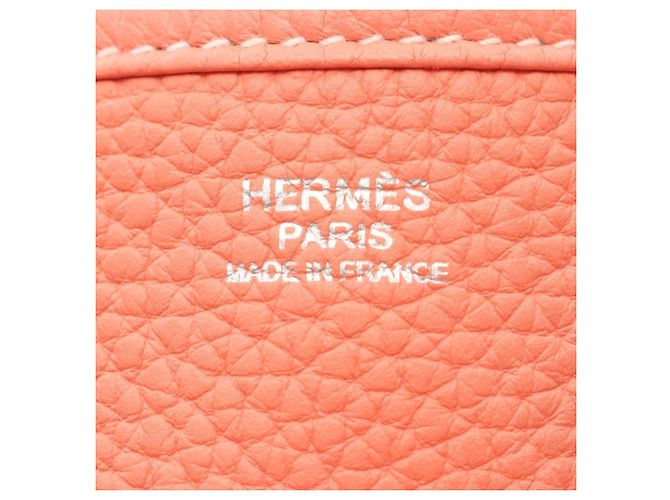 Hermès Borsa a tracolla Hermes Evelyne 3MM Crevette Rosa Corallo - vista 4
