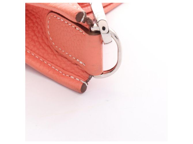 Hermès Borsa a tracolla Hermes Evelyne 3MM Crevette Rosa Corallo - vista 7