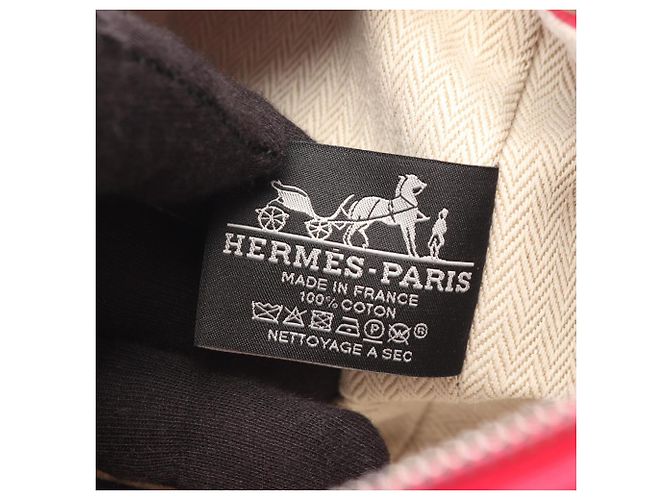 Hermès Borsa Hermes Bride à Bracque PM Rosa Arancione Bordò - vista 4
