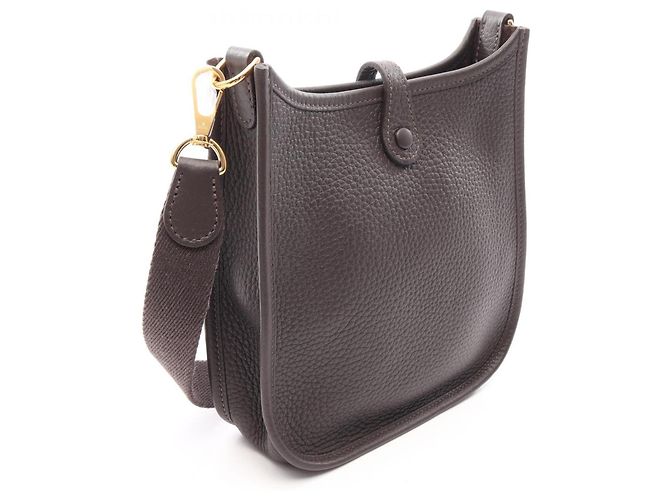 Hermès Borsa a tracolla Hermes Evelyne Amazon TPM Marrone - vista 2