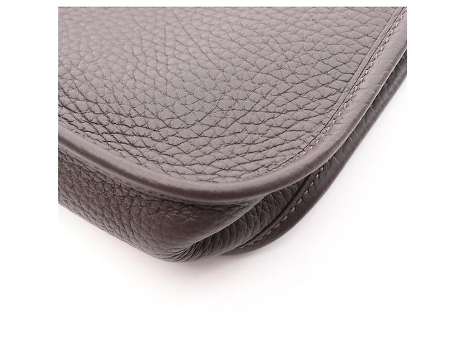 Hermès Borsa a tracolla Hermes Evelyne Amazon TPM Marrone - vista 6