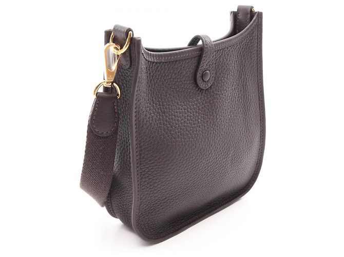 Hermès Borsa a tracolla Hermes Evelyne Amazon TPM Marrone - vista 2