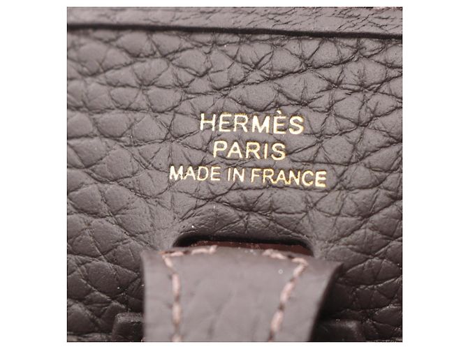 Hermès Borsa a tracolla Hermes Evelyne Amazon TPM Marrone - vista 4