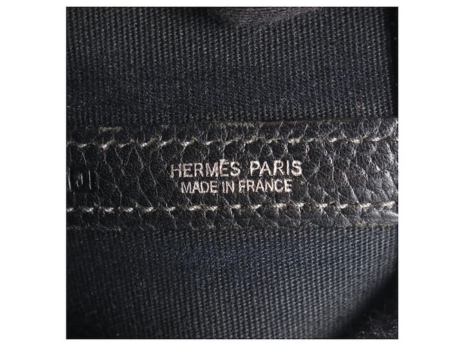 Hermès Borsa Tote Hermes Garden Party PM Nero - vista 4