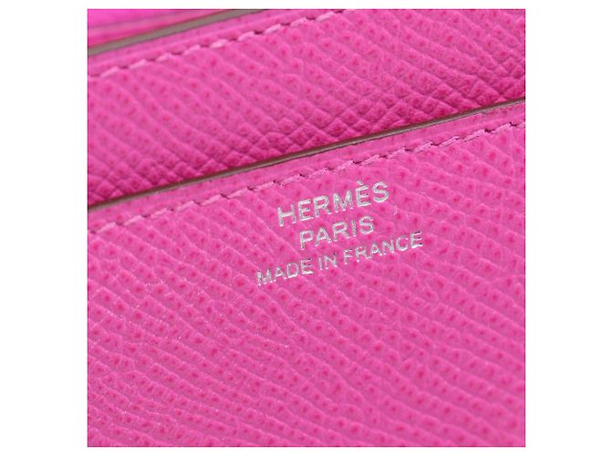 Hermès Hermes Constance Long Bi-fold Wallet Pink - Ansicht 4