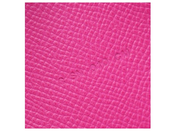 Hermès Hermes Constance Long Bi-fold Wallet Pink - Ansicht 5
