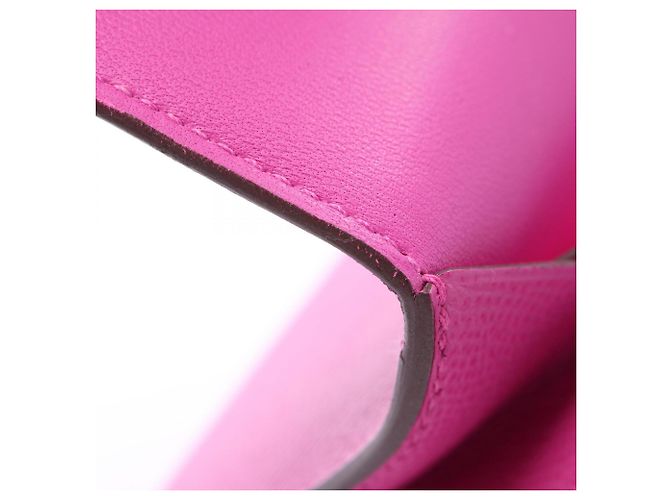 Hermès Hermes Constance Long Bi-fold Wallet Pink - Ansicht 7