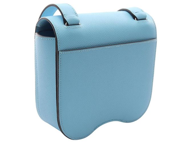 Hermès Hermes Della Cavalleria Mini Shoulder Bag Blu - vista 2