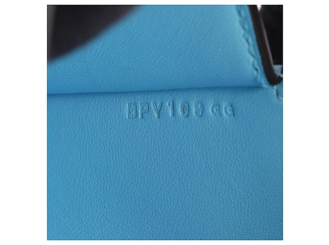 Hermès Hermes Della Cavalleria Mini Shoulder Bag Blu - vista 5