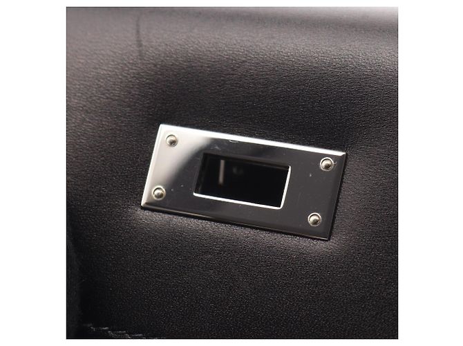 Hermès Borsa Hermes Kelly 32 in pelle di vitello nera Nero - vista 11