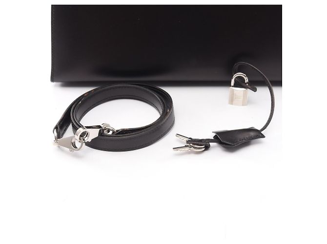 Hermès Borsa Hermes Kelly 32 in pelle di vitello nera Nero - vista 6