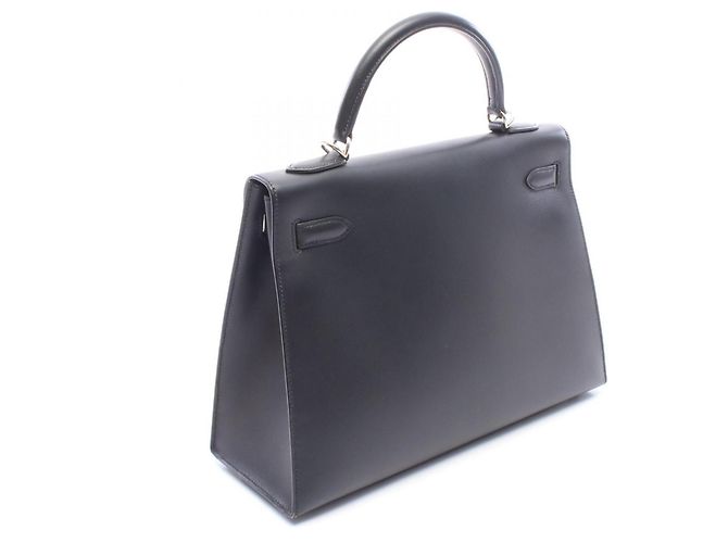 Hermès Hermes Kelly 32 Handtasche Schwarz - Ansicht 2