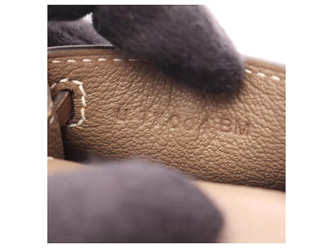 Hermès Accessorio Charm Kelly Twilly Hermes Etoupe Marrone Taupe - vista 5