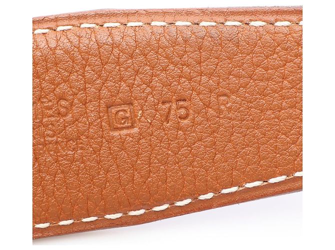 Hermès Hermes Constance H-Belt Reversible Leather Belt for Men Brown Black - view 5