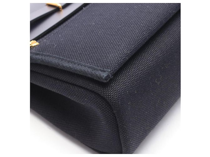 Hermès Borsa a tracolla Hermes Herbag Zip Mini Nero - vista 6