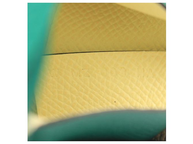 Hermès Portamonete Hermes Bastia in Verde e Giallo - vista 5