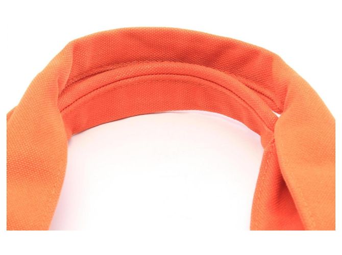 Hermès Hermes Panier de Plage PM Tote Bag Arancione - vista 5