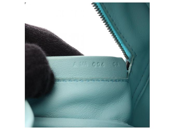 Hermès Hermes Plume II Mini Handtasche Blau - Ansicht 5