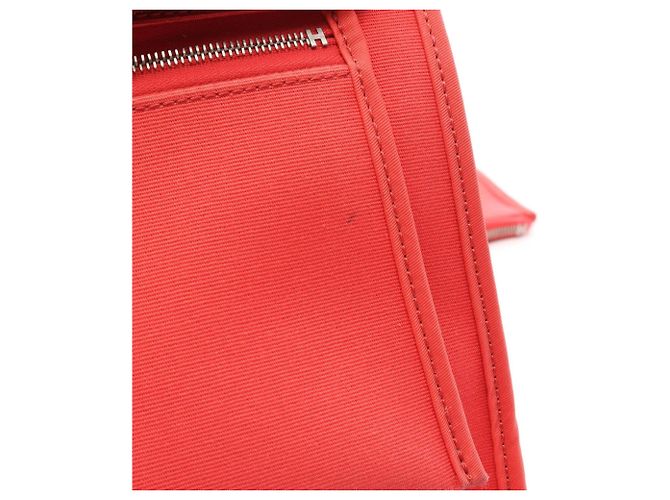 Hermès Bolso Hermes Herbag Zip PM Castaño Rosa Roja - vista 6