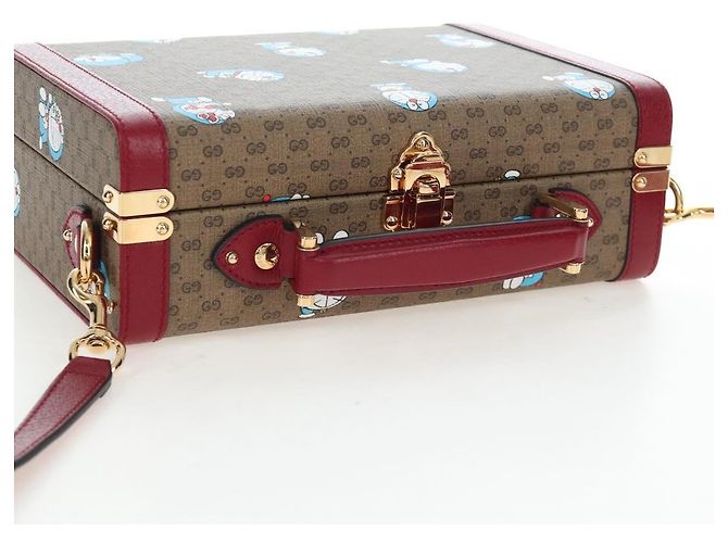 Borsa GUCCI Micro GG Supreme Doraemon PVC 2way Beige 633587 Auth 199347SM - vista 7