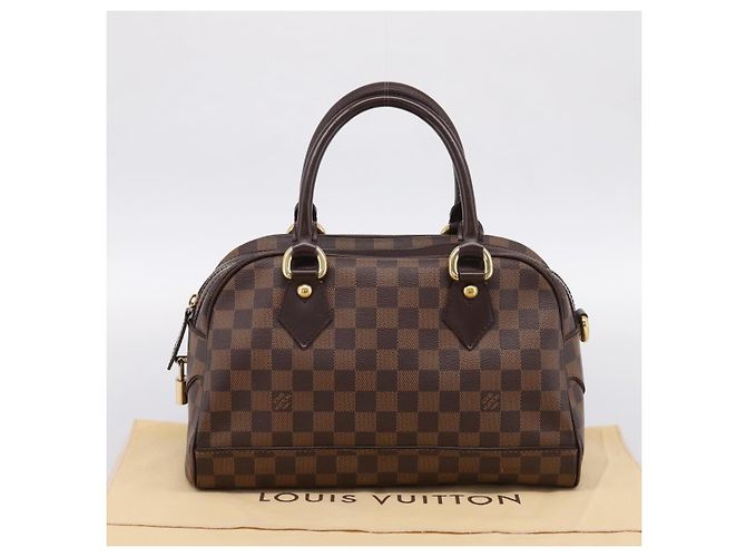 LOUIS VUITTON Damier Ebene Duomo Handtasche N60008 LV Auth 199501A - Ansicht 12