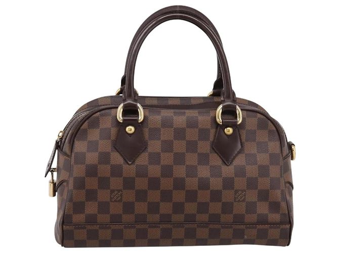 LOUIS VUITTON Damier Ebene Duomo Handtasche N60008 LV Auth 199501A - Ansicht 13