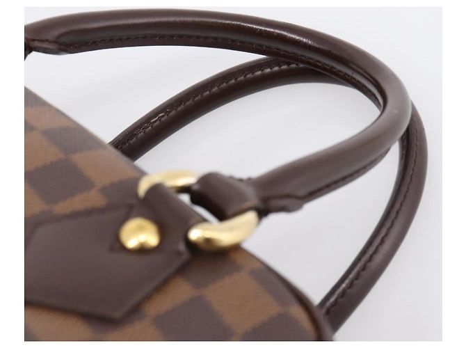 LOUIS VUITTON Damier Ebene Duomo Handtasche N60008 LV Auth 199501A - Ansicht 14