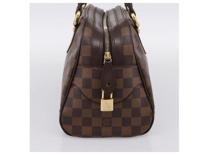 LOUIS VUITTON Damier Ebene Duomo Handtasche N60008 LV Auth 199501A - Ansicht 3