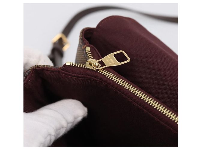 LOUIS VUITTON Damier Ebene Hoxton PM Shoulder Bag N41257 LV Auth ka6040V - vista 21