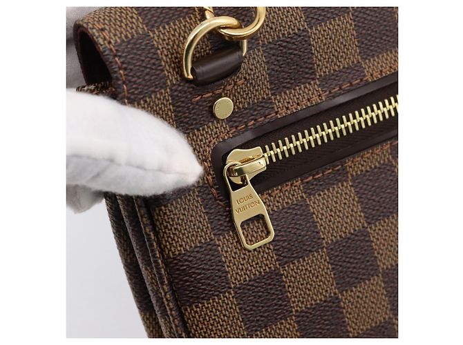LOUIS VUITTON Damier Ebene Hoxton PM Shoulder Bag N41257 LV Auth ka6040V - vista 25
