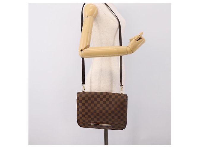 LOUIS VUITTON Damier Ebene Hoxton PM Shoulder Bag N41257 LV Auth ka6040V - vista 27