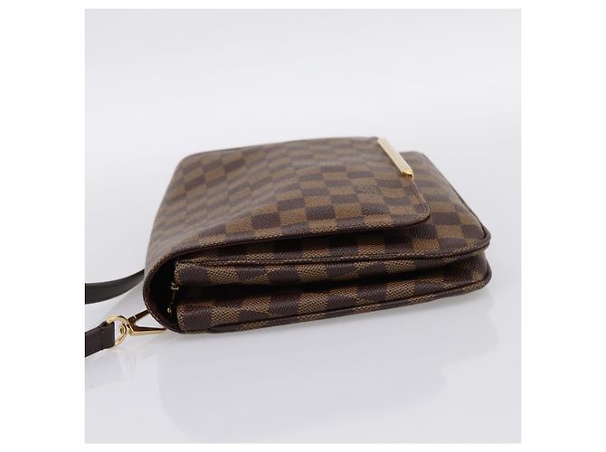 LOUIS VUITTON Damier Ebene Hoxton PM Shoulder Bag N41257 LV Auth ka6040V - vista 3