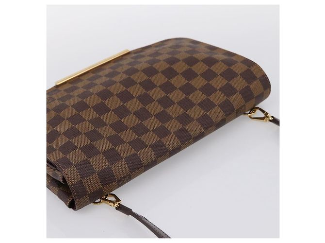 LOUIS VUITTON Damier Ebene Hoxton PM Shoulder Bag N41257 LV Auth ka6040V - vista 6