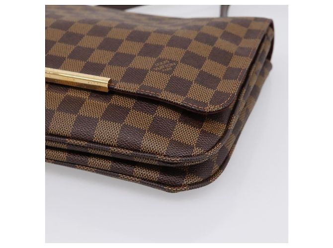 LOUIS VUITTON Damier Ebene Hoxton PM Shoulder Bag N41257 LV Auth ka6040V - vista 9