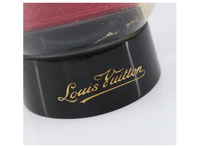 LOUIS VUITTON Alma Snow Globe Glass Red Clear LV Auth 202128 - view 10