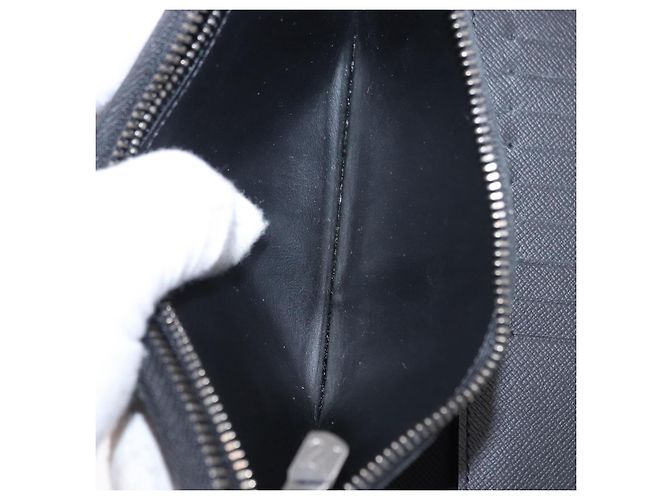 LOUIS VUITTON Monogram Eclipse Zippy Wallet Vertical Wallet M62295 Auth 199958M Monogramma - vista 10
