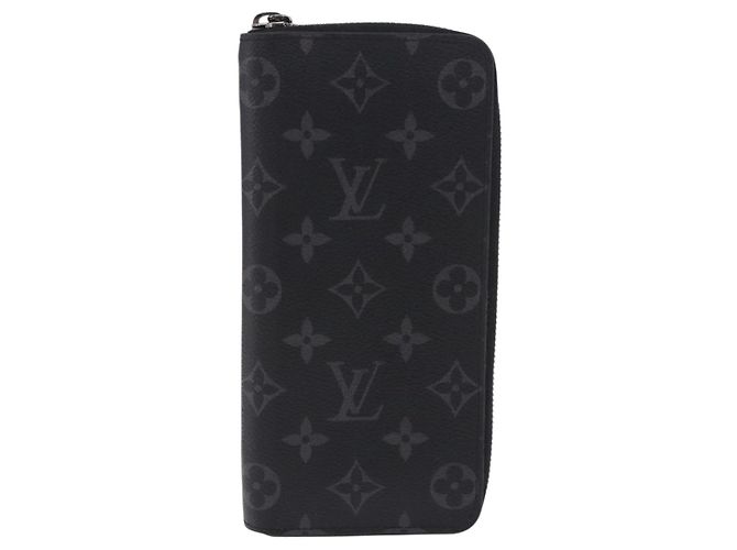 LOUIS VUITTON Monogram Eclipse Zippy Wallet Vertical Wallet M62295 Auth 199958M Monogramma - vista 13