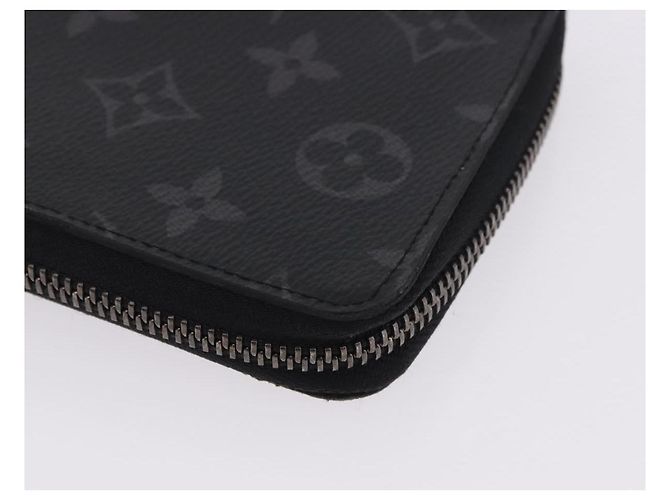 LOUIS VUITTON Monogram Eclipse Zippy Wallet Vertical Wallet M62295 Auth 199958M Monogramma - vista 16