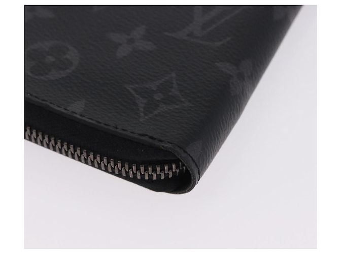 LOUIS VUITTON Monogram Eclipse Zippy Wallet Vertical Wallet M62295 Auth 199958M Monogramma - vista 17