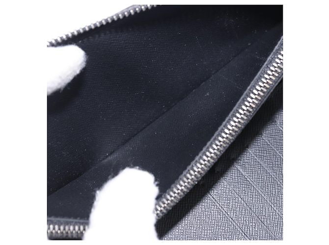 LOUIS VUITTON Monogram Eclipse Zippy Wallet Vertical Wallet M62295 Auth 199958M Monogramma - vista 20