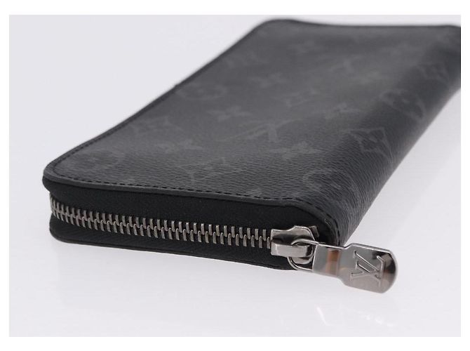 LOUIS VUITTON Monogram Eclipse Zippy Wallet Vertical Wallet M62295 Auth 199958M Monogramma - vista 5