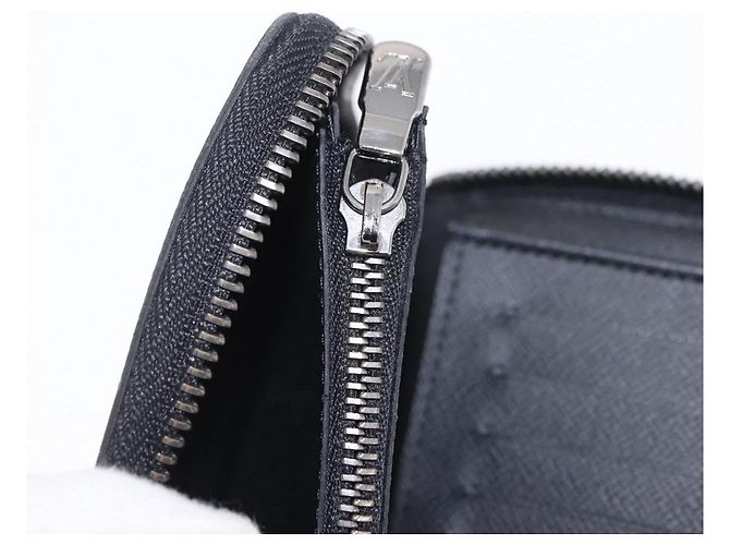 LOUIS VUITTON Monogram Eclipse Zippy Wallet Vertical Wallet M62295 Auth 199958M Monogramma - vista 9