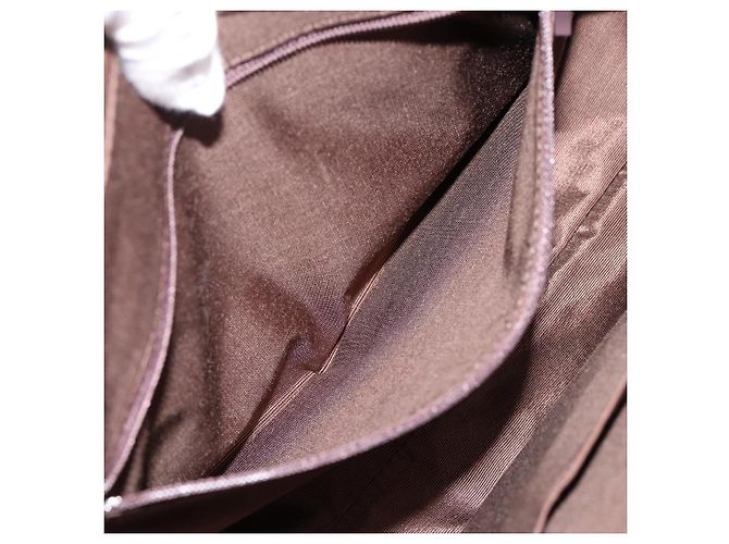 Borsa a tracolla BURBERRY Nova Check Canvas Beige Gold Tone Auth 202220A - vista 20