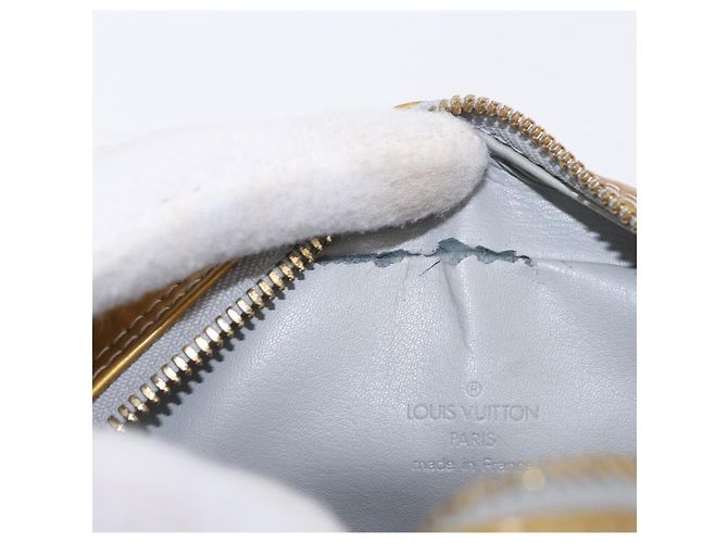 LOUIS VUITTON Monogram Vernis Wooster Shoulder Bag Gris M91036 LV Auth hk4071 Grigio - vista 10