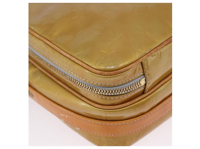 LOUIS VUITTON Monogram Vernis Wooster Shoulder Bag Gris M91036 LV Auth hk4071 Grigio - vista 16